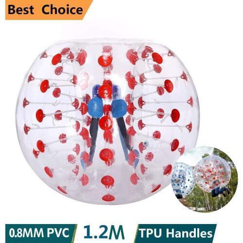 Outdoor Fun & Sports Inflatable Ball Bumper Ball Zorb Ball Body Dia 4/5 Ft (1.2/1.5 M) Human Hamster Ball For Adults/kids