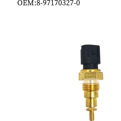 For Hitachi ZAX200 ISUZU 6HK1 water temperature temperature sensor OE: 8-97170327-0 8971703270 high-quality excavator parts