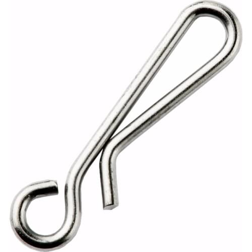 100pcs Hanging Fishing Snap swivels Barrel Fishing Connector Sea Accessories Fish Carp Tackle Box Fly Tools Hook Lure Ring