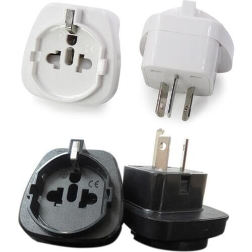 Universal EU GER AU CHN Plug Power Adapter European German Multifunctional Hole Travel Adapter Socket Three-Pin Plug 10A250V