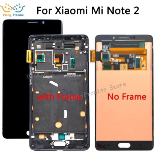 For Xiaomi Mi Note 2 LCD Display Touch Screen Digitizer Assembly Note2 1920x1080 For Xiaomi Mi Note 2 Display Replacement