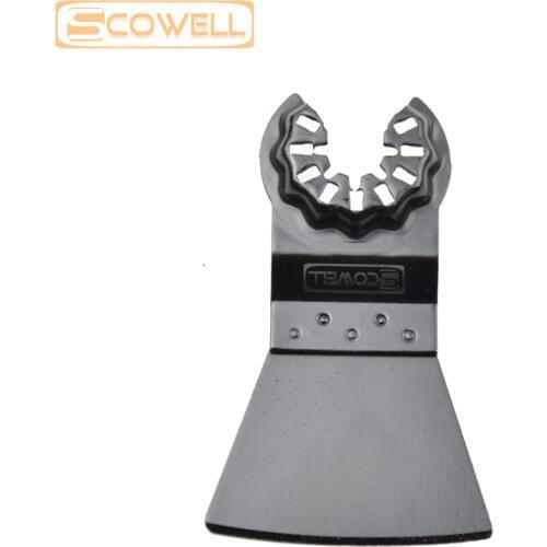 2PCS Starlock Oscillating Plunge Tools Scraper Flat Shovel Knife Bend Offset Scrabble knife For moving Glue Multimaster tools