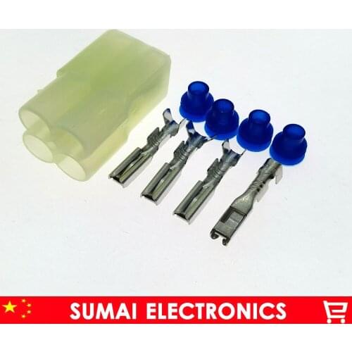 50 sets 2.2mm 4 Way/pin Auto male Electrical EGOS plug,Auto oxygen sensor plug for Sumitomo connector for Suzuki etc