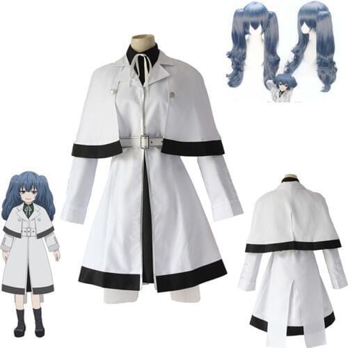 Anime Tokyo Ghoul Cosplay Costumes Yonebayashi Saiko Cosplay Costume Halloween Costumes Tokyo Ghoul Womens White Uniform Coat