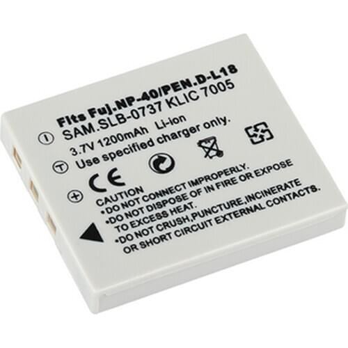 Battery Pack for Panasonic DMW-BCB7, CGA-S004, CGA-S004A/1B, CGA-S004E/1B and Lumix DMC-FX2, Lumix DMC-FX7 Digital Camera