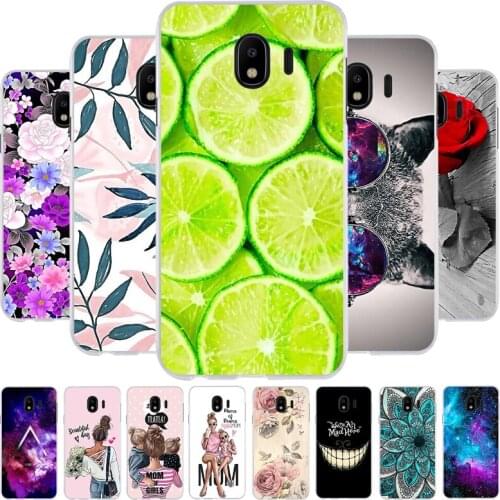 For Samsung Galaxy J4 2018 Case soft Silicon Cover for For Samsung J4 2018 J400F SM-J400G J4 Back Cover Coque bumper