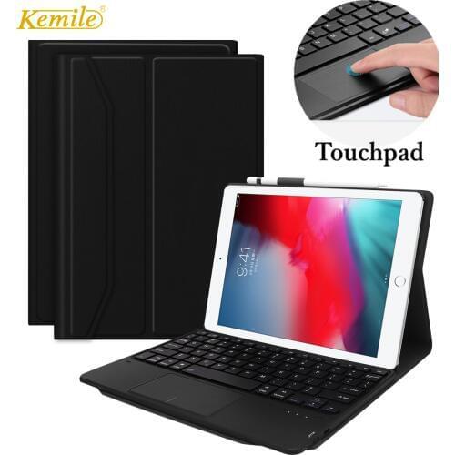 Touchpad Keyboard Case For iPad 9.7 2018 Air 3 10.5 Pro 11 mini 5 7.9 inch Case mouse keyboard for iPad 7th 10.2 2019 keyboard