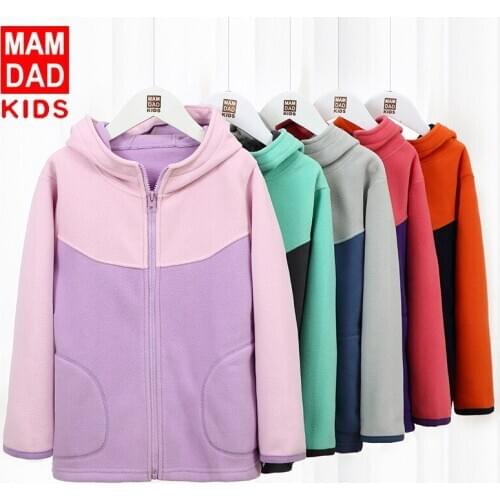 Toddler Kids Jackets 2020 Winter Baby Boy Casual Color Matching Hooded Thick Jacket Fashion Plus Velvet Warm Coats for Girls New