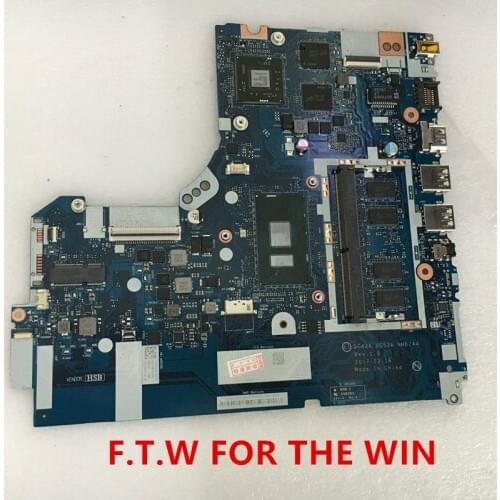 DG42A DG52A NMB244 Principal Board Para Lenovo xiaoxin 5000 Laptop motherboard Core SR341 I7-7500U DDR4 100% teste ok