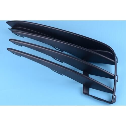 DWCX Car Front Right Side Bumper Grille Mesh Bottom Fog Lamps Light Bezel Trim Frame Panel fit for VW Golf GTI MK7 5G0853666E