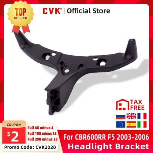 CVK Headlight Bracket Motorcycle Upper Stay Fairing for HONDA CBR600RR CBR600 CBR 600 RR 2003 2004 2005 2006 03 04 05 06 parts