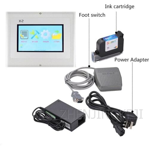 Intelligent Small Coding Machine Fully Automatic Inkjet Printer Production Date QR Code Coding Machine Printing range 2-5 (mm)