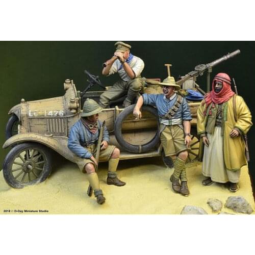 1/35 Resin Figure Model Kit Unassambled Unpainted 840 (NO Armored vehicles)
