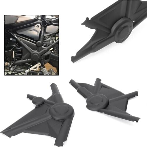 Motorcycle Upper Side Frame Infill Covers Guard Protector Assembly Set For BMW R1200GS ADV 2013 2014 2015 2016 2017 ABS Plastic