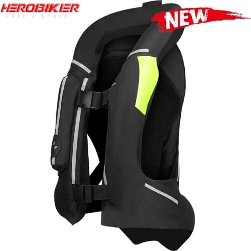 NEW Reflective Jacket Motorcycle Air Bag Vest Reflective Jacket Safety Vest Airbag Moto Motocross Protective Reflective Clothing