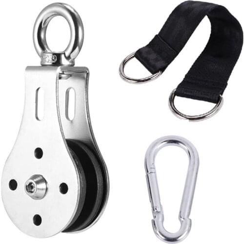 Bearing Pulley Home Gym Stainless Steel Accessories for Fitness Lifting Cable Machine Workout Fitness Equipment