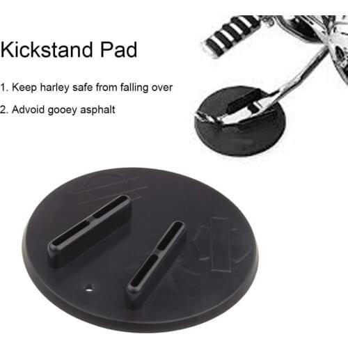 Motorcycle Kickstand Pad Hard Motorcycle Parking Stand for Durable Kick Stand Coaster Support Plate