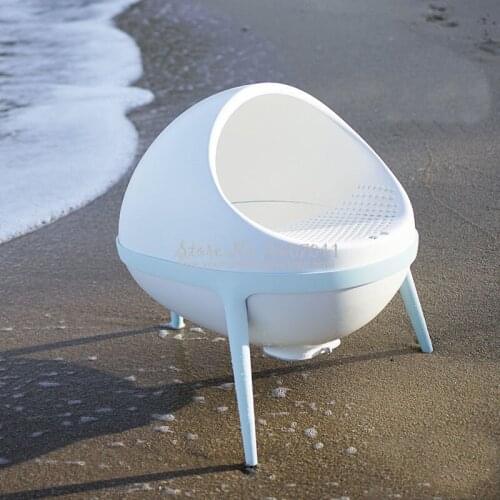 Creative Planet Cat Litter Basin Large Semi Enclosed Litter Box Cat Litter Products Pet Cat Toilet Clean Basin Toilet Training