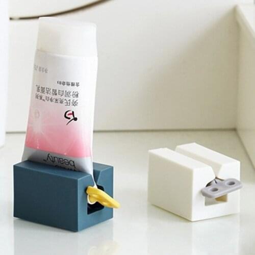 Squeeze Toothpaste Device Multifunctional Toothpaste Dispenser Rolling Holder Facial Cleaner Manual Tube Press Bathroom Supplies