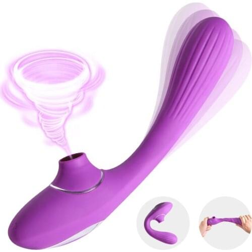 Clitoral Sucking Vibrator, Sex Rechargeable Dildo Vibrator G Spot Massager Waterproof, Clit Stimulator with 10 Vibration