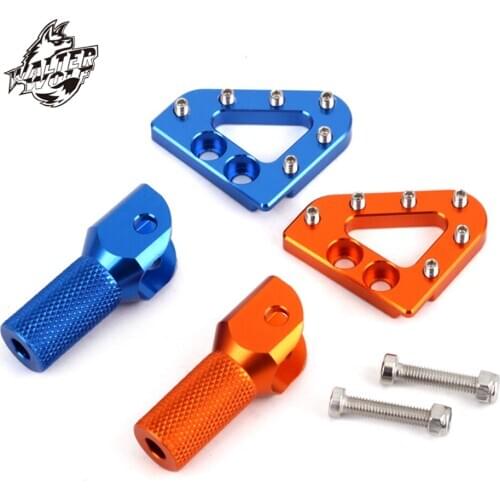 Rear Brake Shifter Lever Pedal Step Plate Shift Tips For DUKE EXC 690 990 950 125 200 300 SXS XC XC-W Motorcycle Accessories