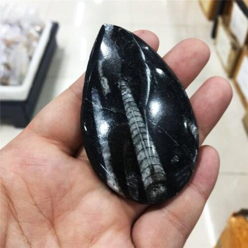 1pcs Natural fossil polished rectangular stone crystal fossil energy crystal home decoration Halloween gift