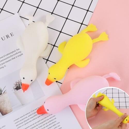 1PC The Cute Duck Sensory Decompression Toy Autism Anxiety Relief Stress Squishy Slow Rising Squeeze Toy Kids Kawaii Adult Toy