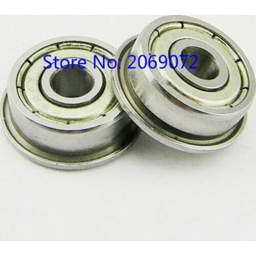 10pcs Miniature Flange Bearing 6x15x5mm F696ZZ