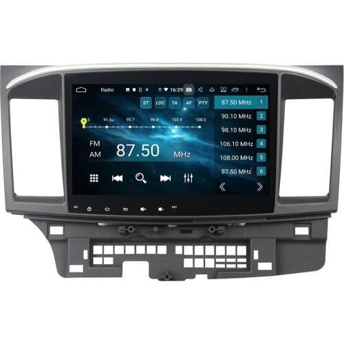 CarPlay PX6 6-Core 10.1" Android 10 Car Radio DVD GPS WIFI Bluetooth 5.0 for Mitsubishi Lancer 2006-2015 Car Multimedia Player