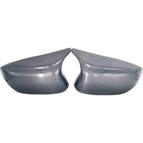 Car Side Mirror Cover Replacement Carbon Fiber for Infiniti Q50 Q60 QX30 Q70 2014-2020