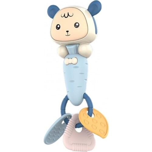 Baby Hand Doorbell Rattle Music Teether Toddler Early Childhood Educational Toy Stress Relief Toys Christmas Gifts