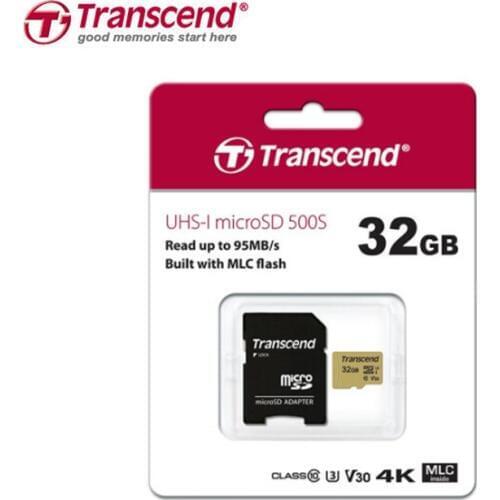 MLC Transcend TF Cards 16 GB 32GB 64GB 12GB Micro SD Micro SD Card SDHC SDXC Read Speed 95MB/S Class 10 UHS-1 Memory Cards 16GB