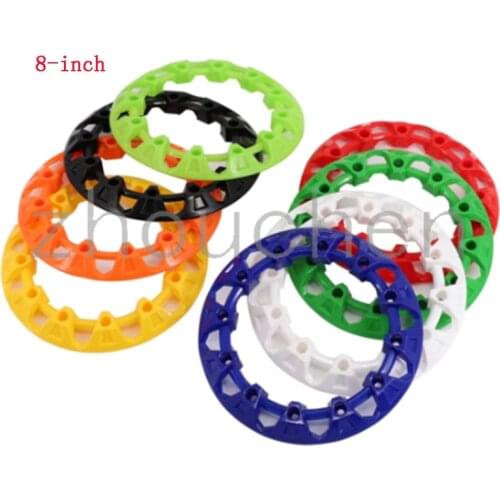 8-inch ATV Wheel Trim Hub Protection Decor Rim Cap Universal Vehicle All Terrain wheel Plastic Cover fit to 8inch tires