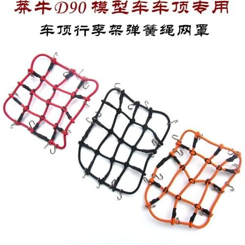 MN Model 1:12 D90 D91 RC car spare parts Car net bag roof rack net rope