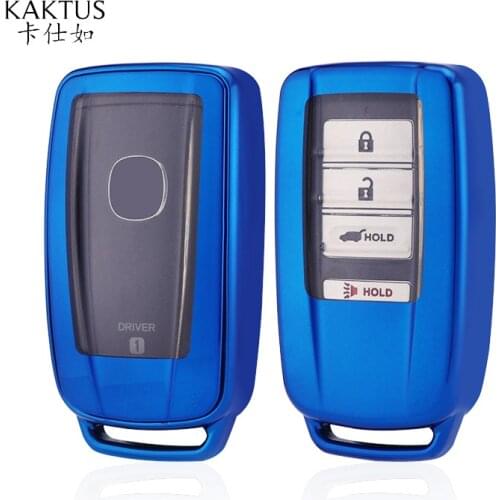 Soft TPU Car Key Case Cover Keyless Skin Holder Fob For ACURA RLX RDX MDX ILX TLX