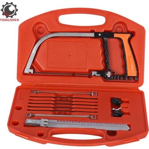 12pcs Magic Handsaw Set Multi Blades Set DIY Bow Saw Hacksaw Universal Saw Woodworking Tool Magic Hand Saw for Cutting Wood