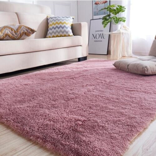 OSSUER Silk Carpets For Home