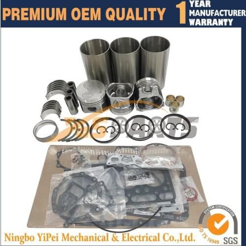 Overhaul Rebuild Overhaul Kit For Kubota D1503 Engine R420 R420S Loader gasket d1503