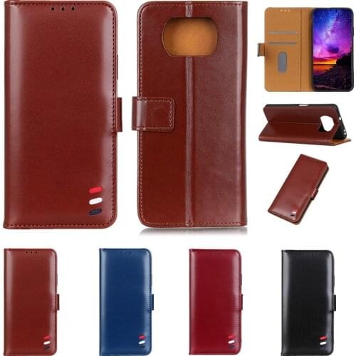 Luxury Leather Case for Xiaomi Redmi 10X 9A 9C 9T K30S K40 Note 10 Pro Max Coque Flip Shockproof Magnetic Clasp Protection Cover