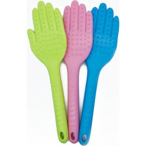 Meridian Gua Sha Board Palm Health Care Gua Sha Stick Health Mallet Health-beating Silicone Massager