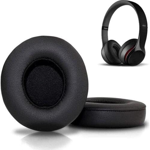 Beats Solo 2 & 3 Earpad Replacement - Memory Foam Replacement Ear Pads Wireless Headphone Covers Headset Pads Sponge Earpads Cus