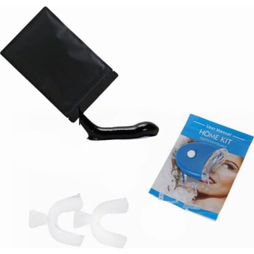 Dental Equipment Teeth Tooth Whitening Bamboo Charcoal Bleach System Oral Hygiene Care Gel Kit Whitener with Led Light