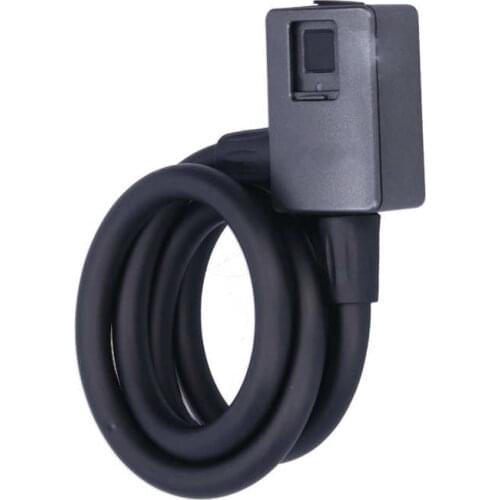 U Type Fingerprint Lock Outdoor Keyless for Bicycle Electromobile Motorcycle Built‑in Battery