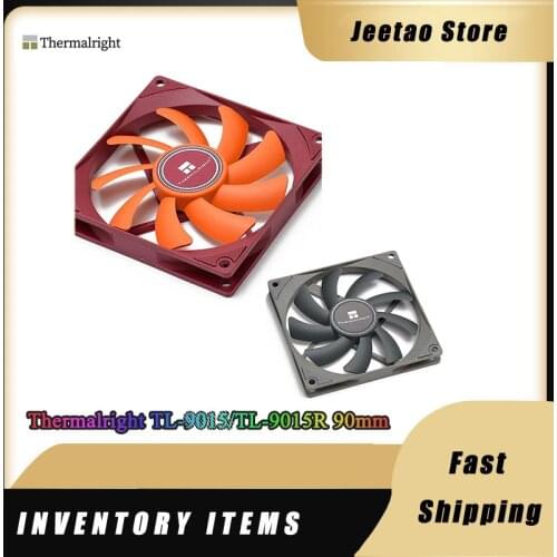 Thermalright TL-9015/TL-9015R 90mm Thin Computer case cooling fan 9cm cpu cooler fan 4PIN PWM Quiet cooling fan