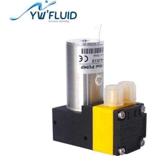 YWfluid high quality 12v/24v brushless BLDC motor micro diaphragm pumps used for diabetes mellitus test analyzer