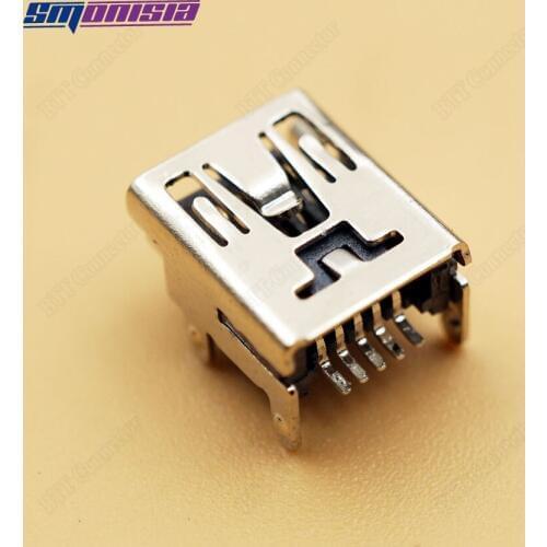 Smonisia 1000pcs 4Foot SMD Type Mini USB 5PIN Connector For game controller DIY Accessories