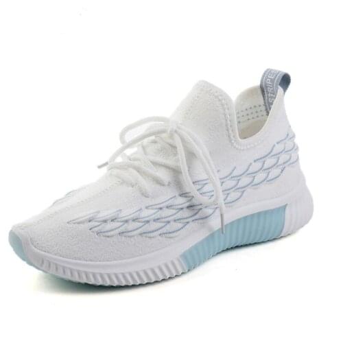 AIKE Asia fashion brand designer casual shoes ladies non-slip flat shoes high quality sports shoes breathable mesh running shoes
