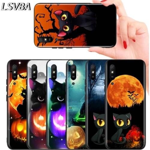 Halloween Cute Cat for Huawei P Smart S Z Plus 9S Y9S Y8P Y7A Prime Plus Pro 2019 2020 2021 Phone Case