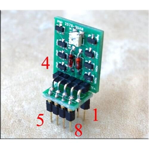 Double differential fully symmetrical fully complementary discrete component single op amp Class A output