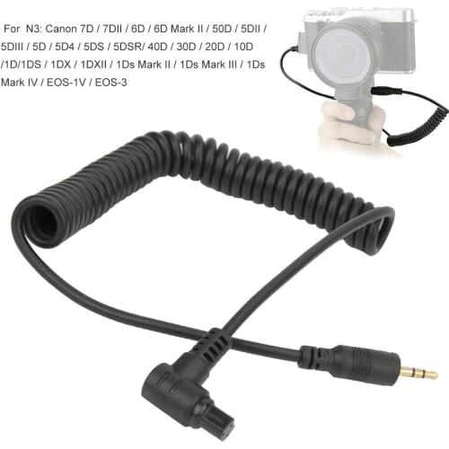2.5mm N3 Remote Control Shutter Connect Cable Cord for Nikon D3100/D3200/DF/D7000/D7100/D5000/D5100/D5200/D5300/D600/D610/D90